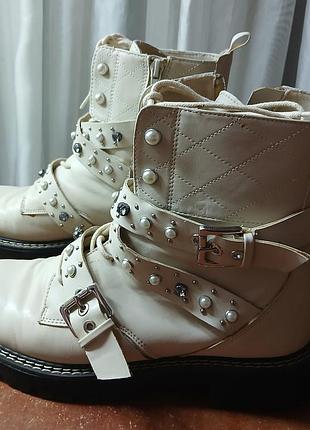 Ботинки шкіряні,  демі