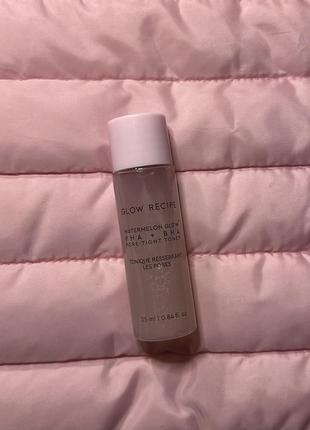 Тонік watermelon glow pha + bha pore-tight toner glow recipe