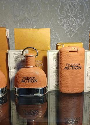 Винтажный trussardi action eau de toilette