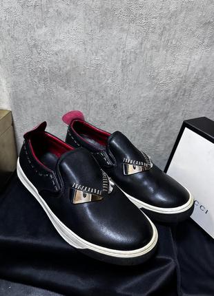 Fendi 🔥🔥мокасины натуральная кожа