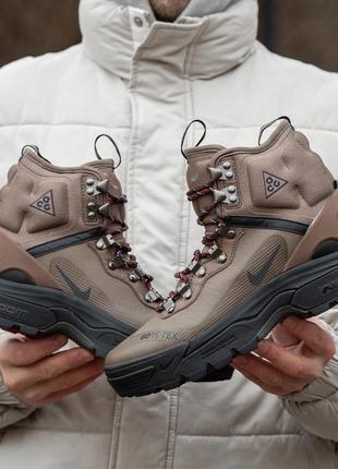 Стильные ботинки nike acg air zoom gaiadone#x gore-tex brown
