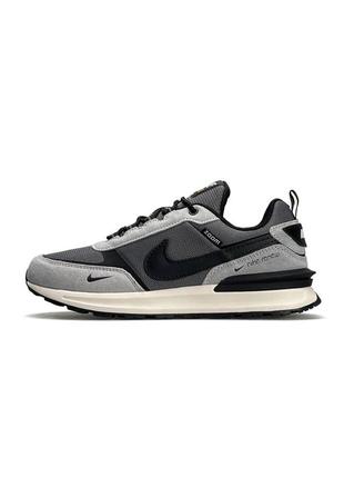 Мужские кроссовки nike volt zoom "lunar apparent” light grey black