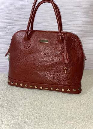 Becato vera pelle кожаная сумка на руку