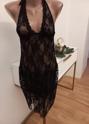 Pierre cardin мереживний пеньюар 38 розмір. оригінал