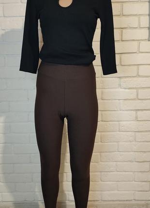 Лосины в шоколадном цвете, new look, s.