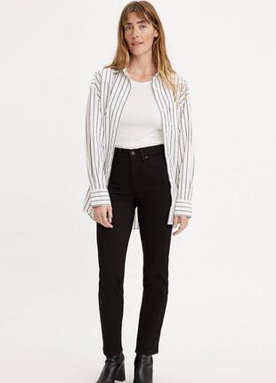 ❤️джинси levas 724 high rise stretch