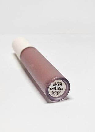 Жидкая матовая помада matte liquid lipstick 14 brave фармаси farmasi 1001422