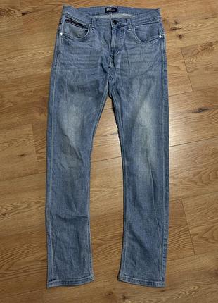 Джинсы мужские синие lee размер m