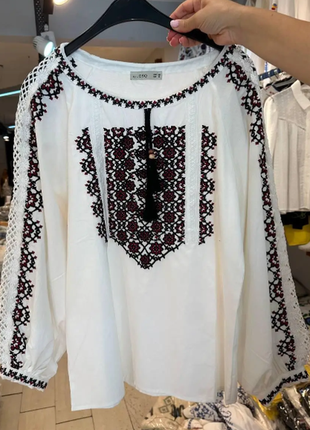 Ышиванка женская машинная гладь s, m, l sin2004- 5726rве
