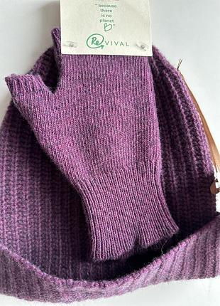 Комплект шапка та перчатки