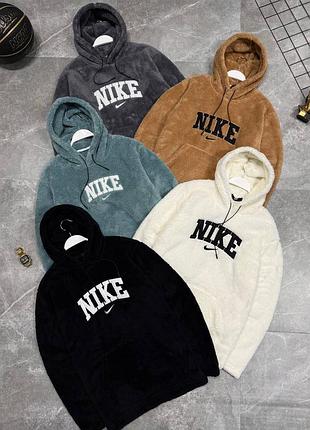 Трендовое худи nike плюшевое