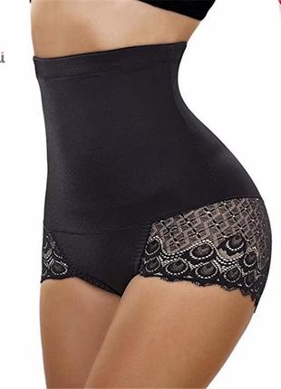 Трусики  черные высокие корректирующие2 фото