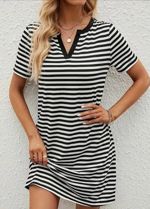 Платье женское с вырезом хл