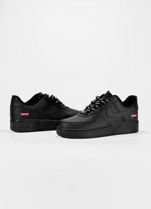 Кроссовки кроссовки кроссовки кроссовки nike fusion air force 1 low supreme black кроссовки найм эр форс форсы форсы суприм суприм