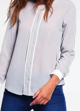 Стильная блузка с длинным рукавом dorothy perkins, m/l