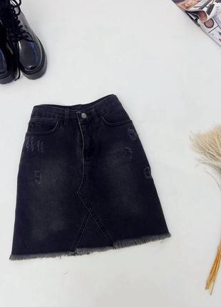 Джинсова спідничка