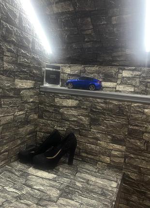 Замшевые туфли