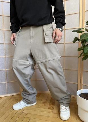 Фантастические винтажные штаны трансформеры карго. dickies. размер 34 r.