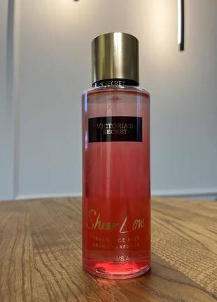 Спрей для тела victoria secret - sheer love (люксовая копия)