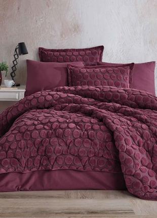 Комплект постельного белья с одеялом clasy wellsoft евро perle gul kurusu