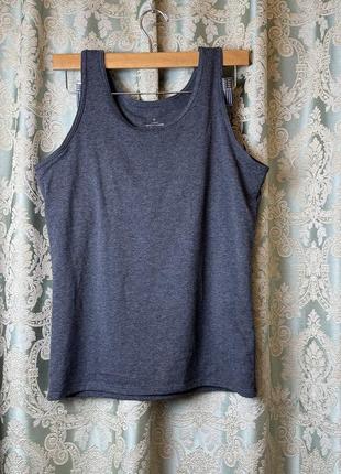 Женская майка с топом для спорта и отдыха хлопок /эластан