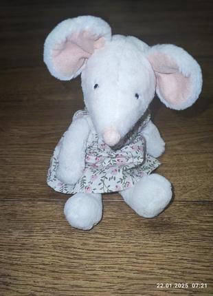 The little white company london toys мягкая игрушка мышонок