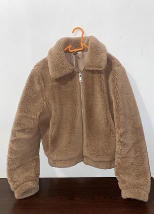 Шубка тедди h&m