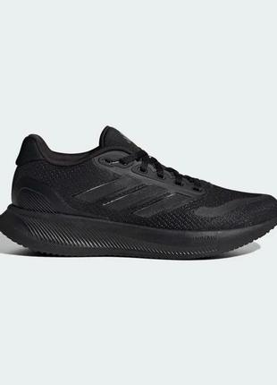 Кроссовки мужские оригинальные adidas runfalcon 5 tr running black jp5916 размер (40 2/3) 25.5см