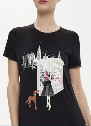 Футболка dkny в одном размере м-ка.оригинал!