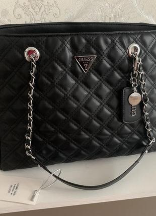 Сумка жіноча кожзам guess