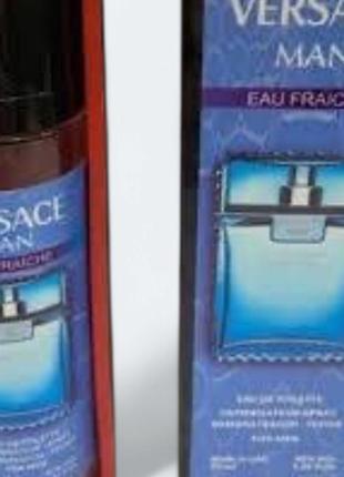 Мини-парфюм 40 мл versace man eau fraiche тестер мужской, уерсаче меня фреш