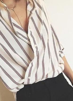 Сорочка в полоску н&м в смужку