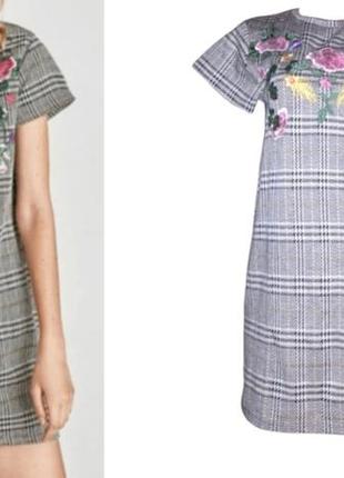 Платье трикотажное zara