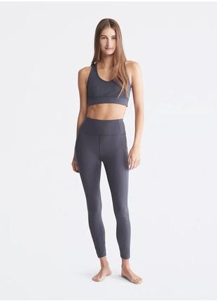 Спортивний комплект костюм лосіни топ calvin klein оригінал