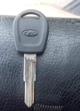 Корпус авто ключа под чип для chery (чери)  t11