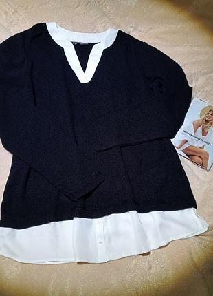 Кофта (новая,без бумажной бирки) пог-58.