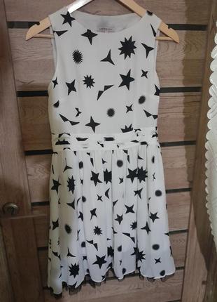 Летнее-весеннее платье со складками