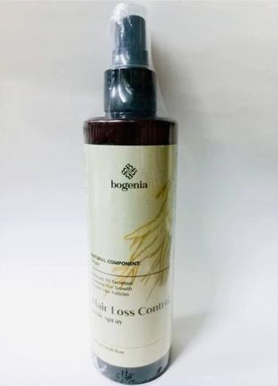 Тоник спрей против выпадения волос 250 мл hair loss control treatment bogenia bg415