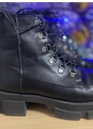 Черевики зимові , зимние ботинки на платформе