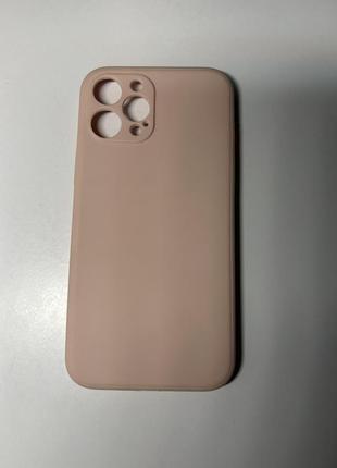 Чехол на айфон 12 про макс розовый