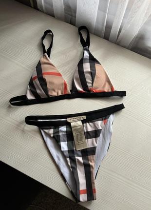 Купальник раздельный burberry2 фото