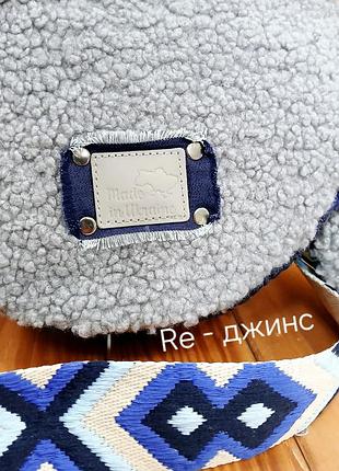 Джинсова жіноча сумка 5