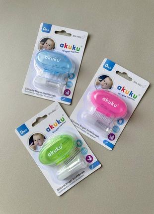 Силіконова зубна щітка