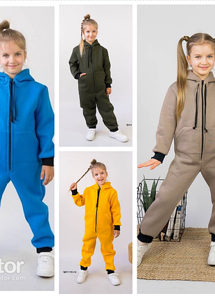 Теплый комбенизон на флисе,зимний цельный комбинезон на флисе, тёплый комбинезон на флисе