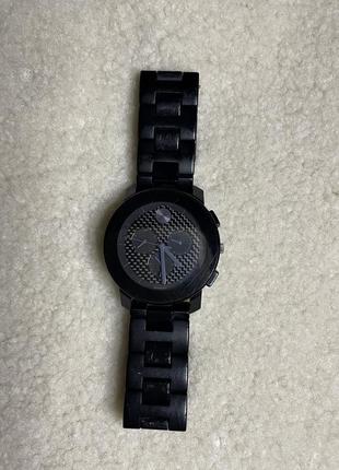 Movado bold large black unisex chronograph watch - 3600171 годинник на руку