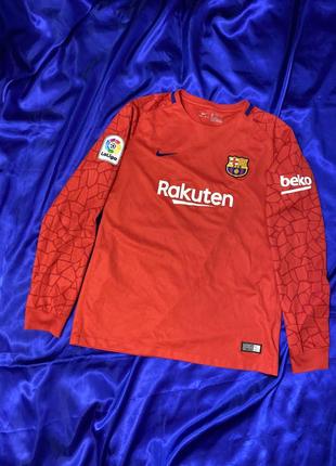 Nike barcelona воротарська футболка 2017 — 2018 підліткова 12-15 років оригінал