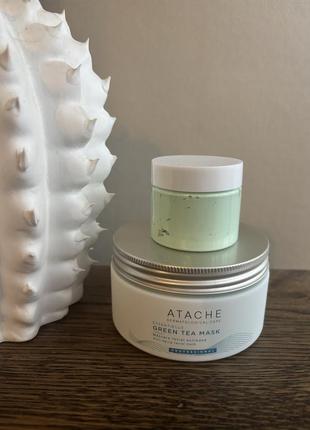 Восстанавливающая успокаивающая маска atache essentielle reafirming mask guess green tea 50 мл (разпив)