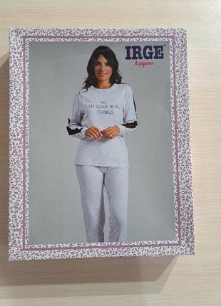 Женская пижама irge лонгслив + штаны