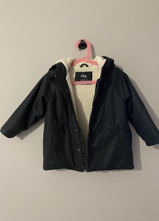 Утепленная куртка-дождевик для девочки или мальчика