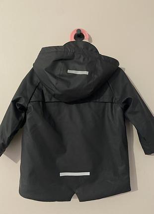 Утепленная куртка-дождевик для девочки или мальчика 5